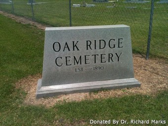 Oak Ridge Cemetery